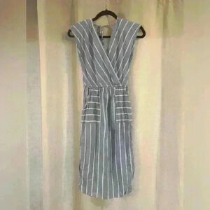 Women’s Blue Striped Target Dress